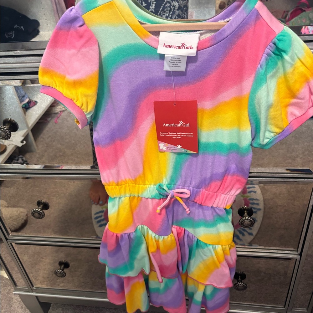 Girls American girl dress size 7/8
